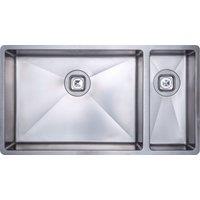 Harlyn Carbis 1 Bowl Built In Kitchen Sink - Stainless Steel, Stainless Steel