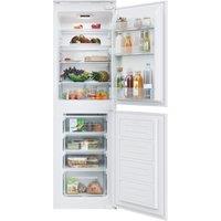 Candy CB50S518EK 177cm High 50/50 Integrated Fridge Freezer with Sliding Door Fixing Kit - White - E Rated, White