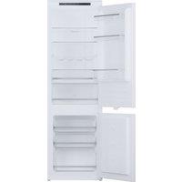 Candy CBBMT18EK 177cm 70/30 Integrated No Frost Fridge Freezer with Sliding Door Fixing Kit - White - E Rated, White