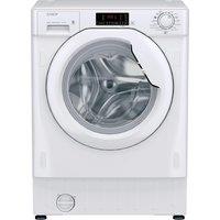 Candy Smart CBD 485D22-S Integrated 8Kg/5Kg Washer Dryer with 1400 rpm - White - E Rated [Wash&Dry], D Rated [Wash Only], White