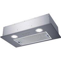 Unbranded CBG52SX 52cm Canopy Cooker Hood for Ducted/Recirculating Ventilation - Stainless Steel, Stainless Steel