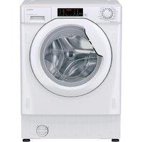 Candy Smart CBW 494DWM5-80 Integrated 9kg Washing Machine with 1400 rpm - White - A Rated, White