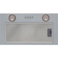 CDA CCA52SI 52cm Canopy Cooker Hood for Ducted/Recirculating Ventilation - Stainless Steel, Stainless Steel