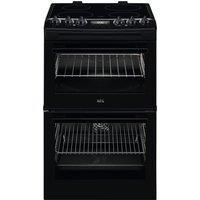 AEG CCX1530ACB Electric Cooker with Ceramic Hob - Black - A/A Rated, Black