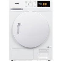Comfee CDN13H81/W-UK Wifi Connected 8Kg Heat Pump Tumble Dryer - White - A Rated, White