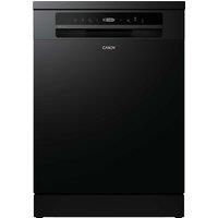 Candy Rapid CFP 4D9F0B-80 Full Size Dishwasher - Black - D Rated, Black