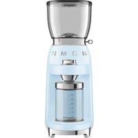 Smeg 50's Retro CGF01PBUK Coffee Grinder - Pastel Blue, Blue