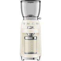 Smeg 50's Style CGF11CRUK Coffee Grinder - Cream, Cream