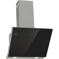 Hisense CH6IN14BXBUK 60cm Angled Chimney Cooker Hood - Jet Black, Black