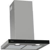 Hisense CH6T14BXBUK 60cm Chimney Cooker Hood - Stainless Steel / Black, Stainless Steel