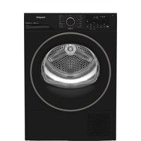 Hotpoint FabicCare C HD 93M BB UK 9Kg Heat Pump Tumble Dryer - Black - A++ Rated, Black