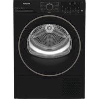 Hotpoint Fabric Care C HD 94M BBS UK 9Kg Heat Pump Tumble Dryer - Black - A+++ Rated, Black