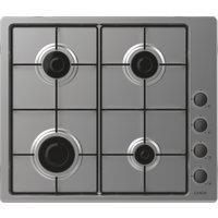 Candy Idea CHW6LBX 60cm Gas Hob - Stainless Steel, Stainless Steel