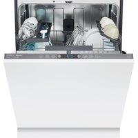 Candy Rapid CI 4B4F0A-80 Wifi Connected Fully Integrated Full Size Dishwasher - Silver Control Panel - B Rated, Silver