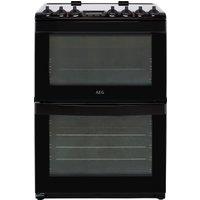 AEG CIB6742ACB 60cm Electric Cooker with Induction Hob - Black - A/A Rated, Black