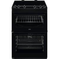 AEG 6000 SurroundCook CIX6500ABB 60cm Electric Cooker with - Black - A Rated, Black