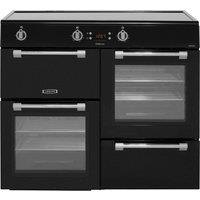 Leisure Cookmaster CK100D210K 100cm Electric Range Cooker with Induction Hob - Black - A/A Rated, Bl