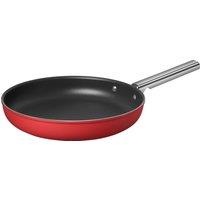 Smeg 50's Style Pan 30 cm Non-stick Frying Pan - Red, Red