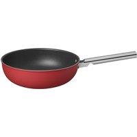 Smeg 50's Style Pan Non-Stick Wok - Red, Red