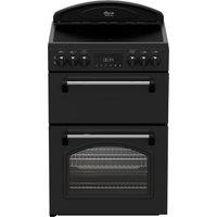 Leisure Classic CLB60ECK 60cm Single Oven Electric Cooker with Ceramic Hob - Black - A/A Rated, Black