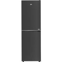 Beko AeroFlow HarvestFresh CNAD5692VPZ 192cm 50/50 Frost Free Fridge Freezer - Black Steel - D Rated, Black