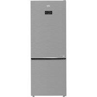 Beko AeroFlow HarvestFresh CNG4793VPS 192cm Frost Free Fridge Freezer - Stainless Steel Effect - E Rated, Stainless Steel
