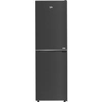 Beko CNG5692VPZ HarvestFresh 60cm Free Standing Fridge Freezer Black Steel E