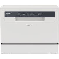 Candy Rapid CP 6E51LW-80 Table Top Dishwasher - White - E Rated, White