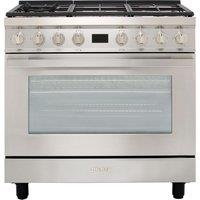 Smeg Portofino CPF9GPX 90cm Dual Fuel Range Cooker - Stainless Steel - A+ Rated, Stainless Steel