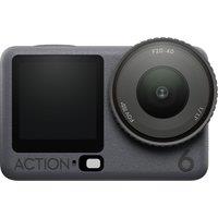 DJI Osmo Action 6 Standard Combo Action Camera, Black