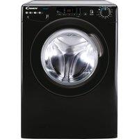 Candy CS149TWBB4/1-80 9kg Washing Machine with 1400 rpm - Black - B Rated, Black