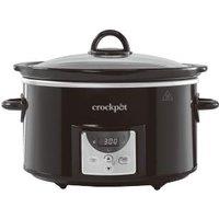 Crockpot 3.5 Litre CSC113 3.5 Litre Slow Cooker - Black, Black