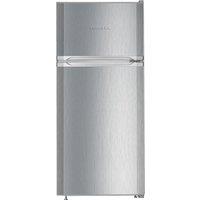 Liebherr SmartFrost CTele 2131 124cm 80/20 Small Fridge Freezer - Silver - E Rated, Silver