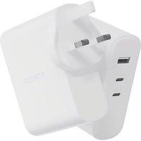 Cygnett PowerMaxx 100W Multi Port GaN Wall Charger - White, White