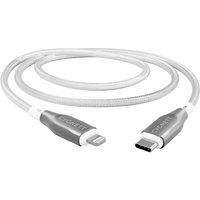 Cygnett Armoured Lightning To USB-C Cable - 2m - White, White