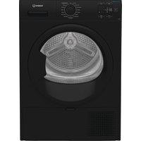 Indesit C YD 92D BB UK 9Kg Heat Pump Tumble Dryer - Black - A+ Rated, Black