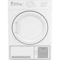 Indesit C YD C82 WWGL UK 8Kg Condenser Tumble Dryer - White - B Rated, White