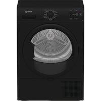 Indesit C YSD 82D BB UK 8Kg Heat Pump Tumble Dryer - Black - A+ Rated, Black