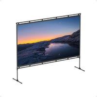 Nebula by Anker Projector Screen with Stand - Black, Black