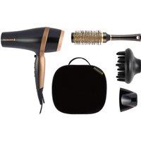 Remington Salon Smooth Dryer Gift Pack Hair Dryer - Gold, Gold