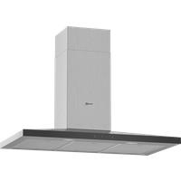 NEFF N50 D94QFM1N0B 90cm Chimney Cooker Hood - Stainless Steel, Stainless Steel