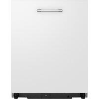 LG TrueSteam QuadWash DB325TXS Wifi Connected Fully Integrated Standard Dishwasher - Stainless Steel Control Panel with Fixed Door Fixing Kit - E Rated, Stainless Steel