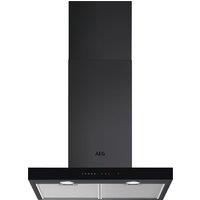 AEG 8000 Breeze DBE5681HR 60cm Chimney Cooker Hood - Matt Black, Black