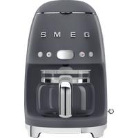 Smeg 50's Retro DCF02GRUK Filter Coffee Machine with Timer - Slate Grey, Slate Grey