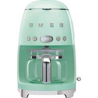 Smeg 50's Retro DCF02PGUK Filter Coffee Machine with Timer - Pastel Green, Green