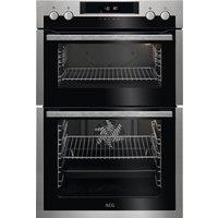 AEG 6000 SurroundCook DCS531160M Built In Electric Double Oven - Black / Stainless Steel - A Rated, Black