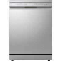 LG TrueSteam QuadWash DF273FVS Full Size Dishwasher - Silver - A Rated, Silver