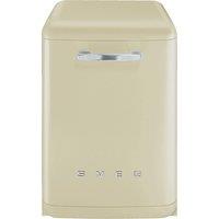 Smeg DFFABCR Standard Dishwasher - Cream - B Rated, Cream