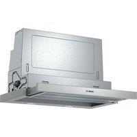 Bosch Series 4 DFS067A51B Built In Telescopic Cooker Hood - Silver, Silver
