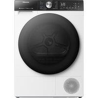 Hisense 5S Series DH5S102BW 10Kg Heat Pump Tumble Dryer - White - A+++ Rated, White